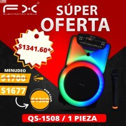 Bocina con Bluetooth QS-1508