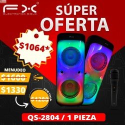 Bocina con Bluetooth QS-2804